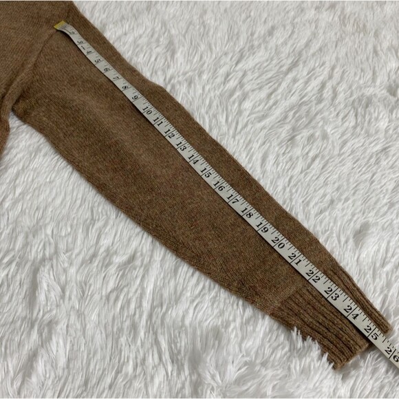 VINTAGE Puritan Thermax Sweater Mens XL Wool Blend Crewneck Brown Classic Luxury - Picture 8 of 11